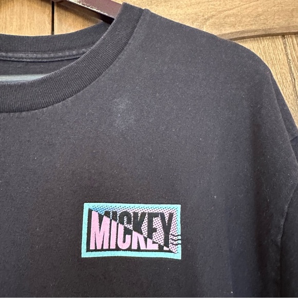 🌟3/$20🌟 Neff x Disney Men's Size Large Mickey Mouse Graphic Black T Shirt - Picture 5 of 6